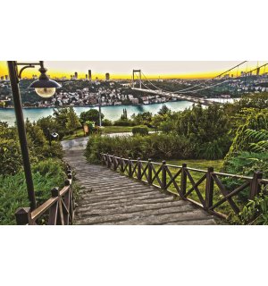 Wall Mural: View on the city - 184x254 cm