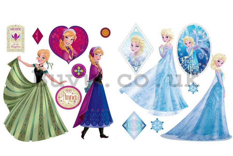 Sticker - Frozen (Anna and Elsa)