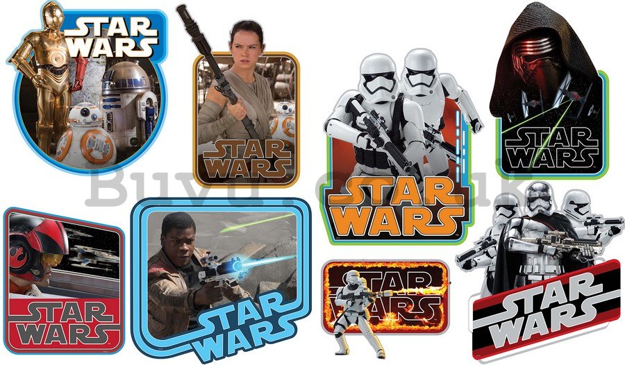 Sticker - Star Wars The Force Awakens (Badges 1)
