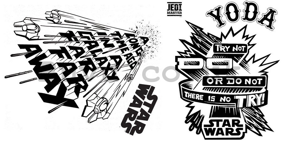 Sticker - Star Wars (A Long Time Ago)