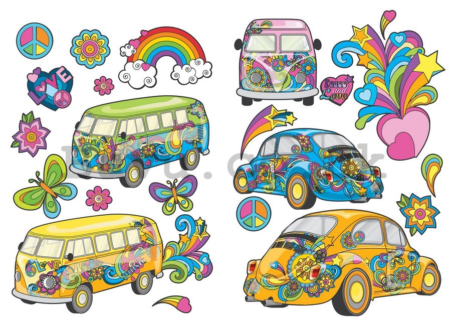 Sticker - Hippie VW