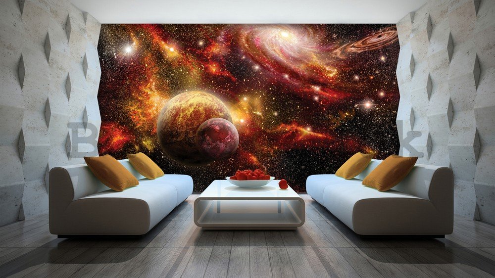 Wall mural vlies: Space - 184x254 cm