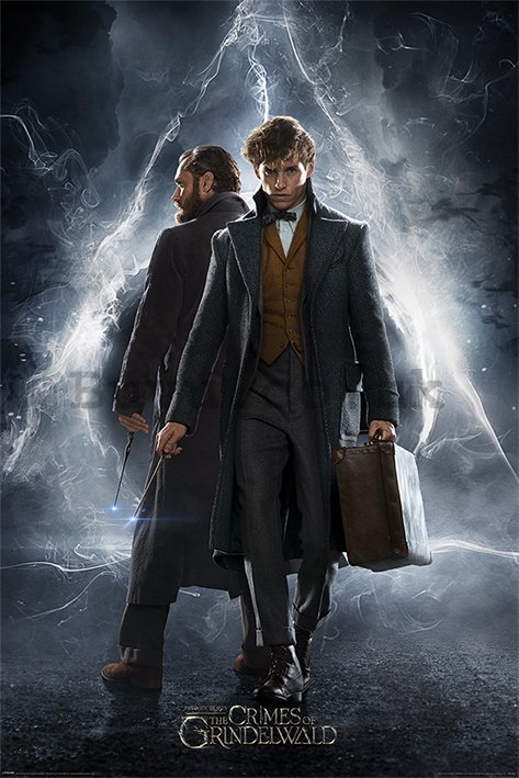 Poster - Fantastic Beasts The Crimes of Grindelwald (Newt & Dumbledore)