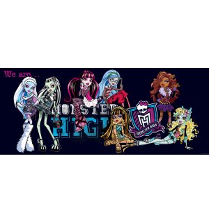 Wall Mural: Monster High (5) - 104x250 cm