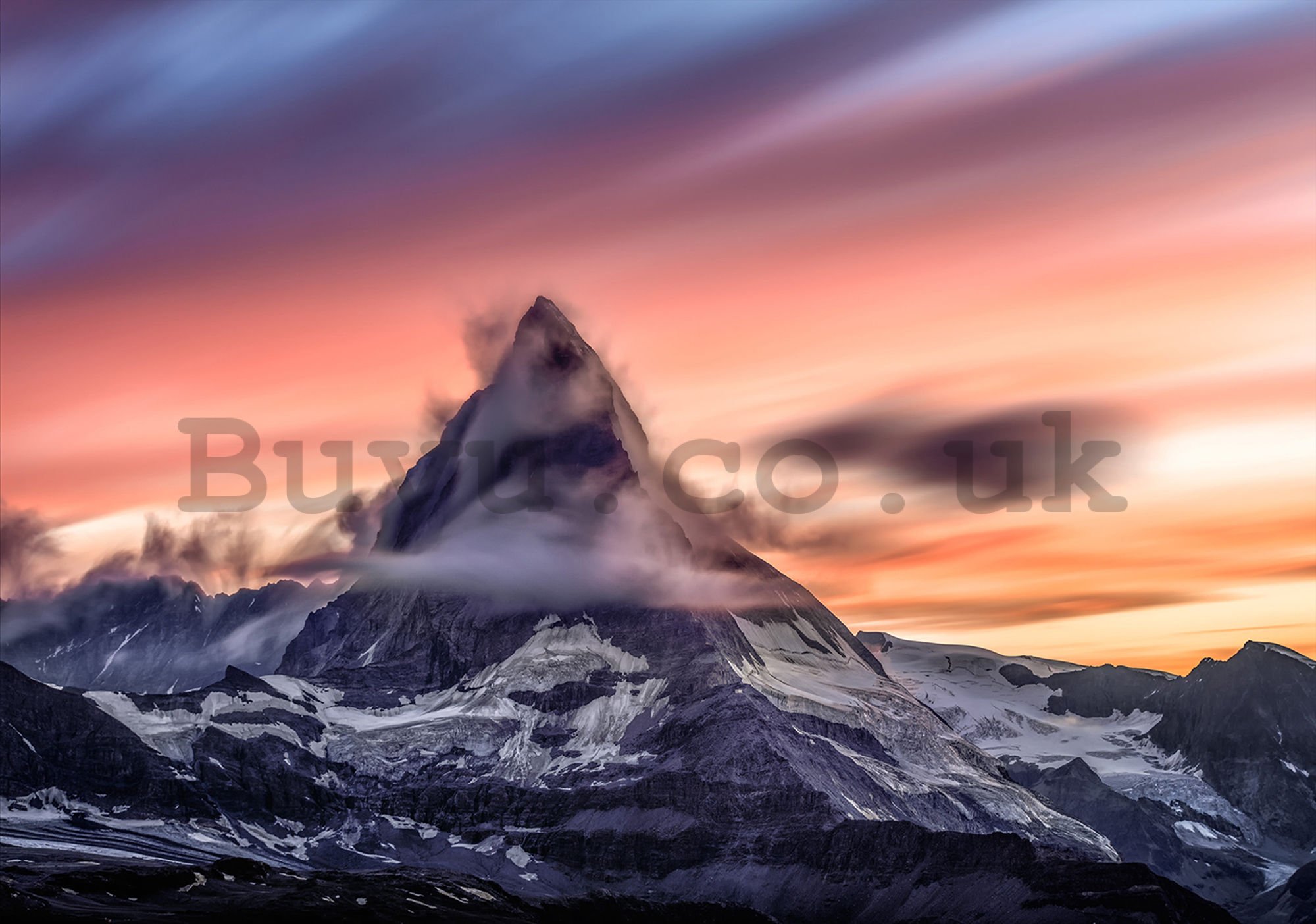Wall mural vlies: Matterhorn (1) - 184x254 cm