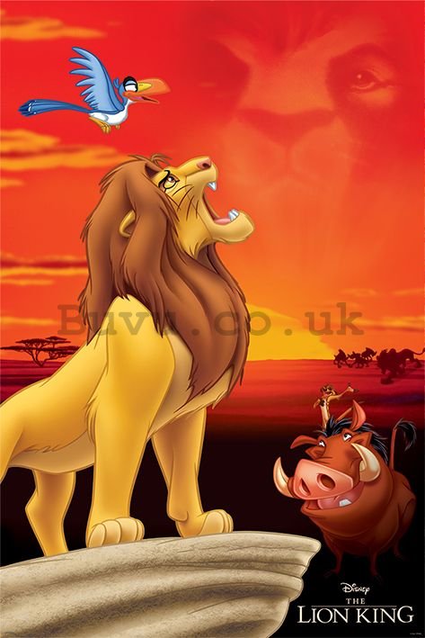 Poster - The Lion King (King of Pride Rock)