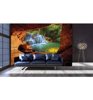 Wall mural vlies: Waterfall (7) - 184x254 cm