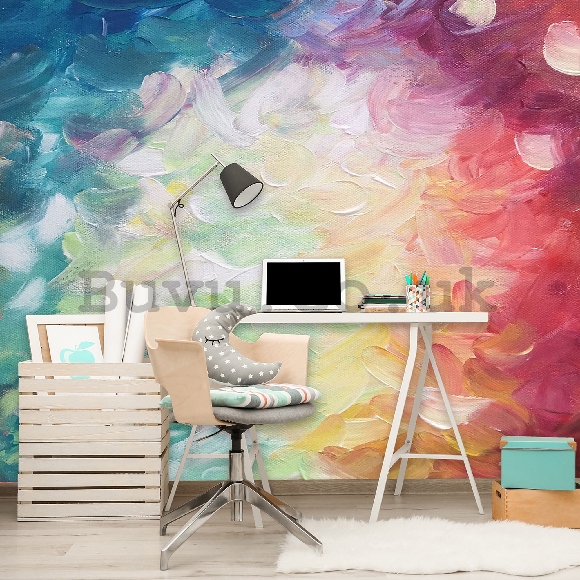 Wall mural: Colorful (1) - 184x254 cm