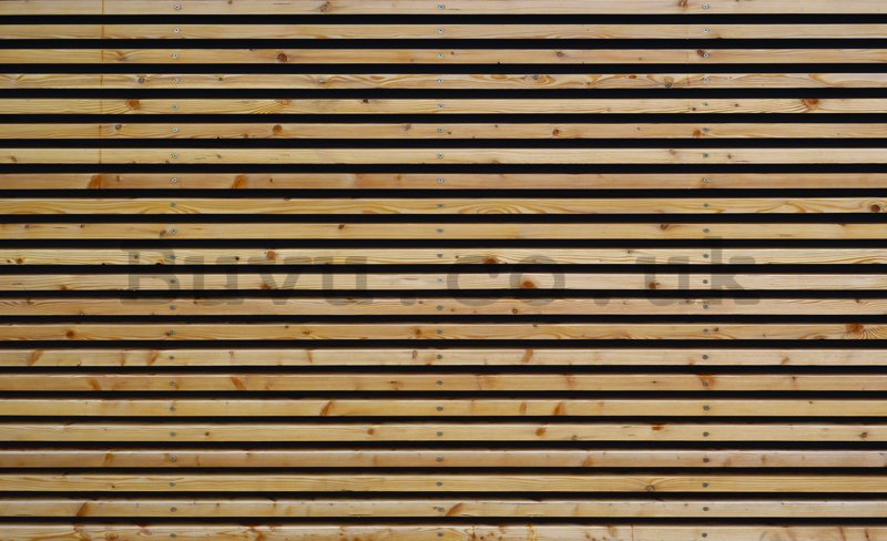 Wall Mural: Wooden bars (1) - 254x368 cm