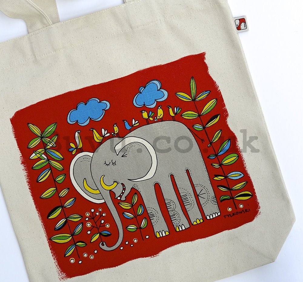 Cotton bag - Elephant (1)