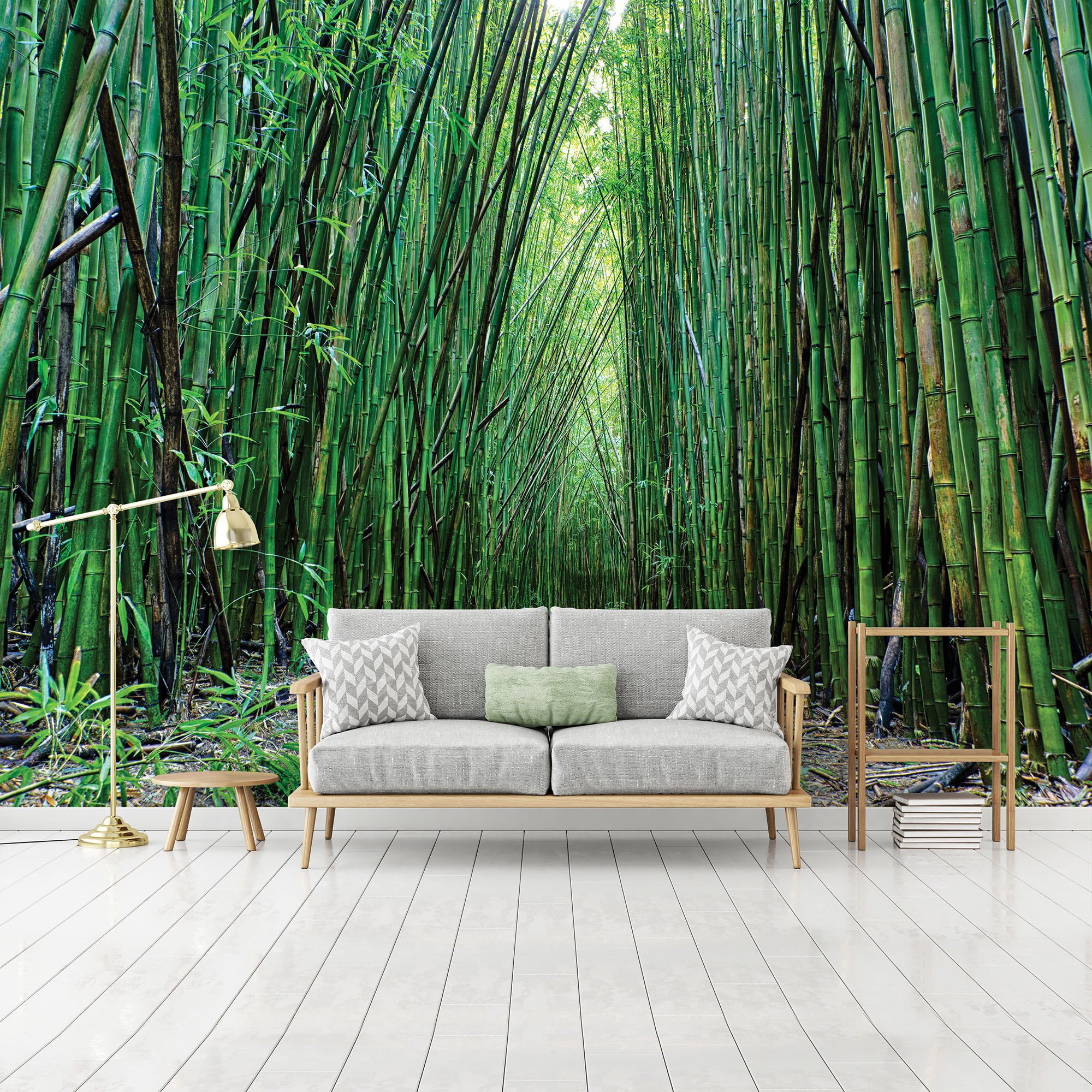 Wall mural vlies: Bamboo forest (2) - 254x368 cm