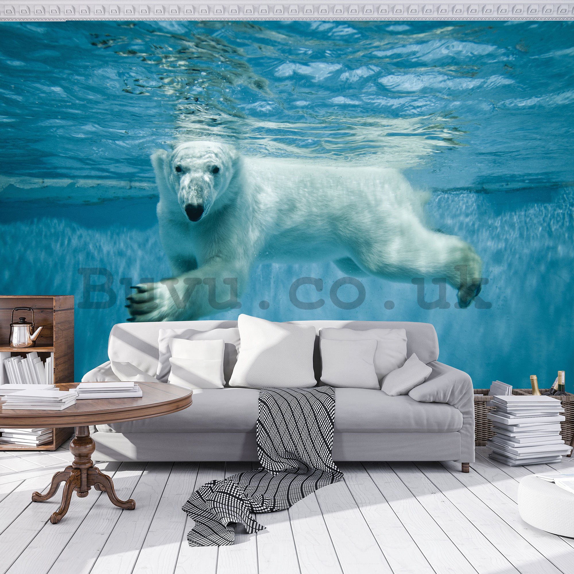 Wall mural vlies: Polar Bear (1) - 104x152,5 cm