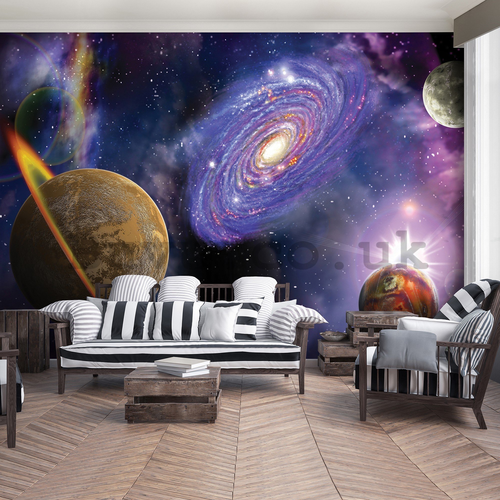 Wall mural vlies: Space (2) - 416x254 cm