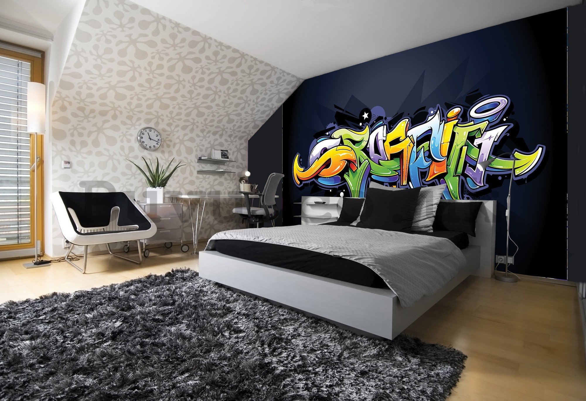 Wall mural vlies: Graffiti (4) - 416x254 cm