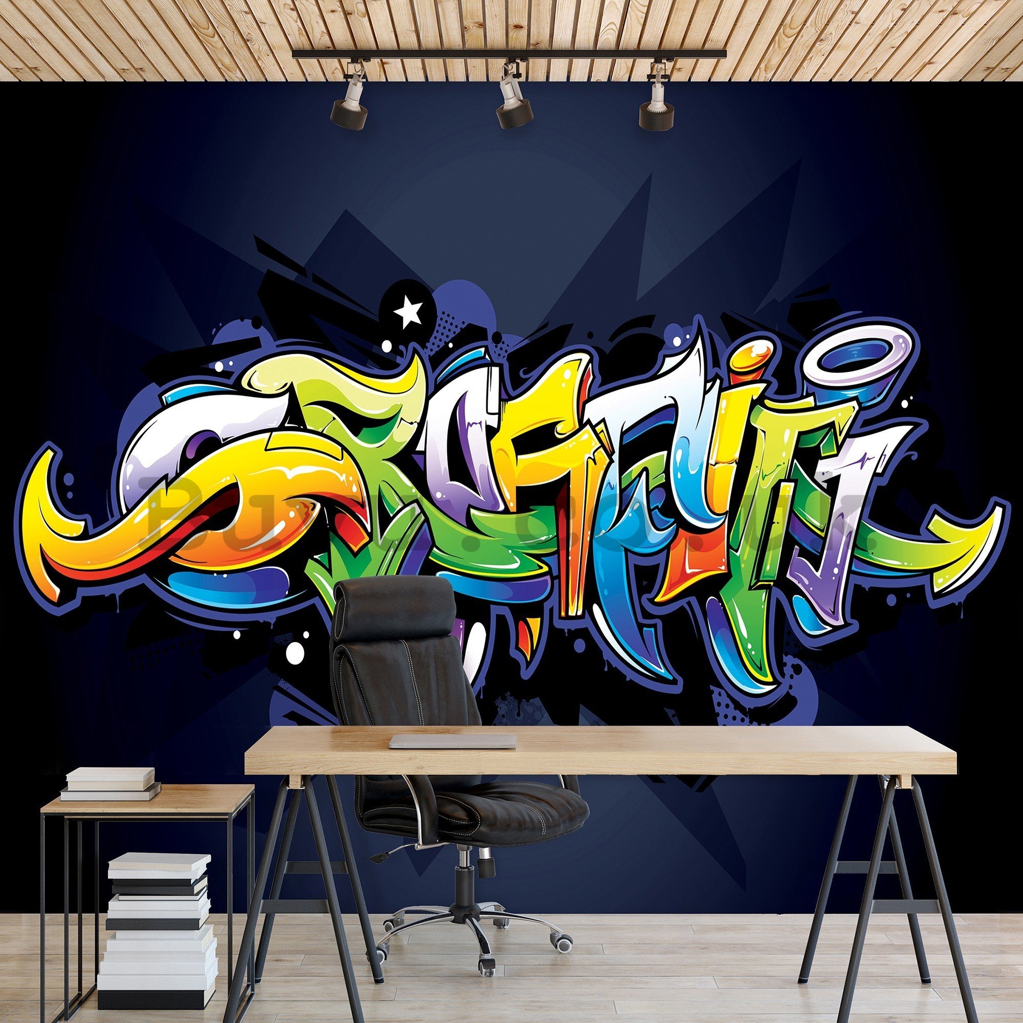 Wall mural vlies: Graffiti (4) - 416x254 cm