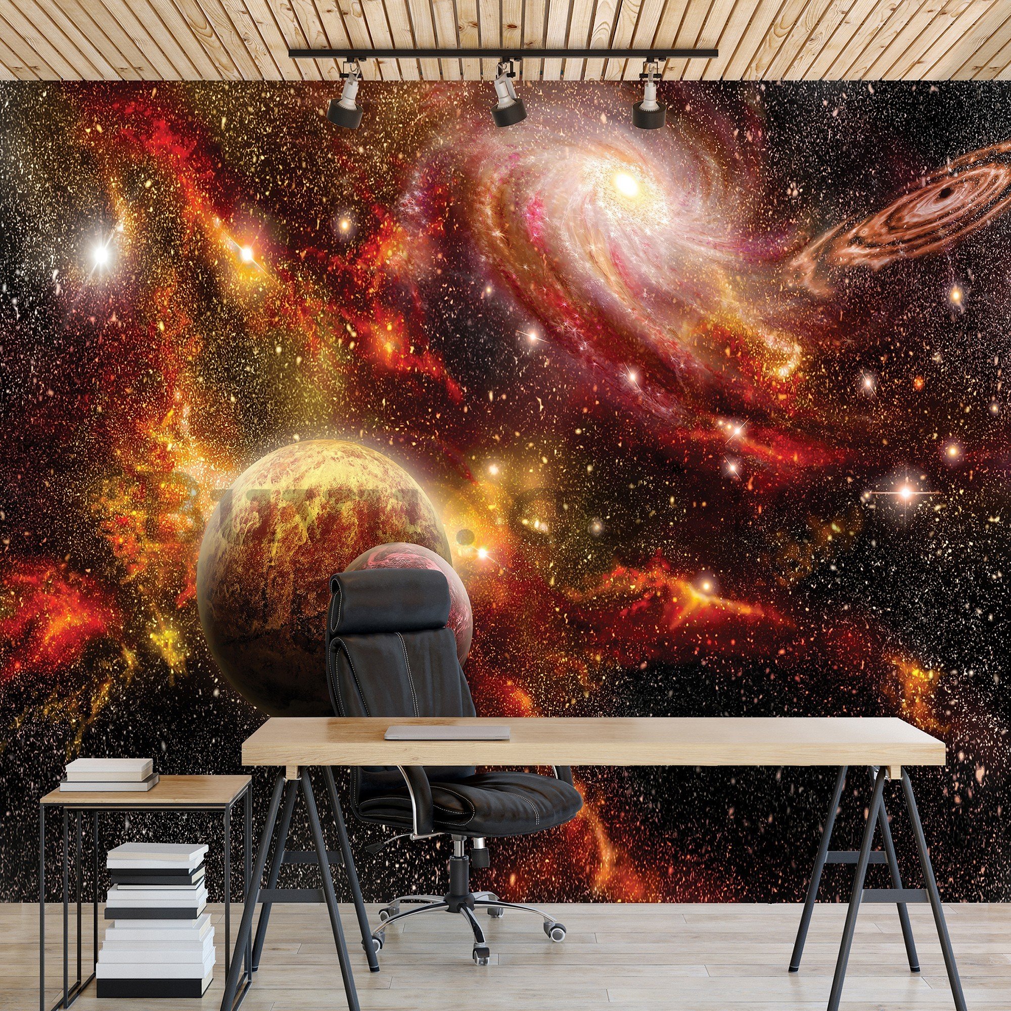 Wall mural vlies: Space - 416x254 cm