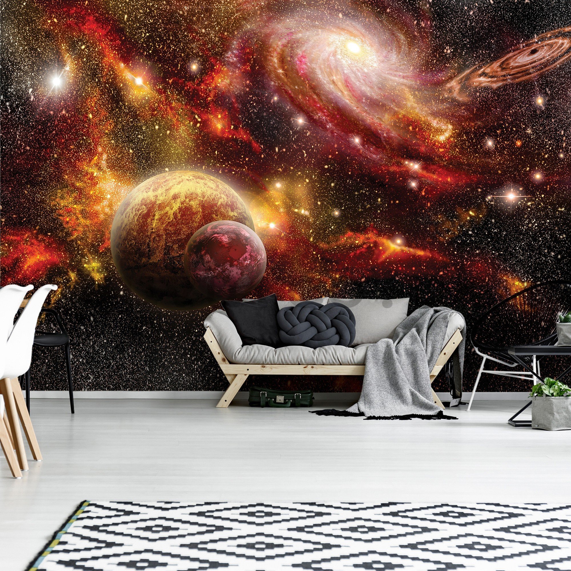 Wall mural vlies: Space - 416x254 cm