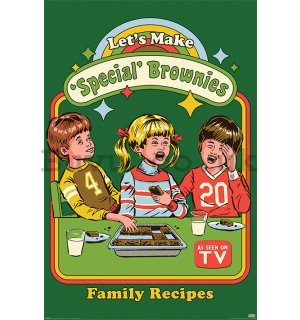 Poster - Let's Make Special Brownies, Steven Rhodes