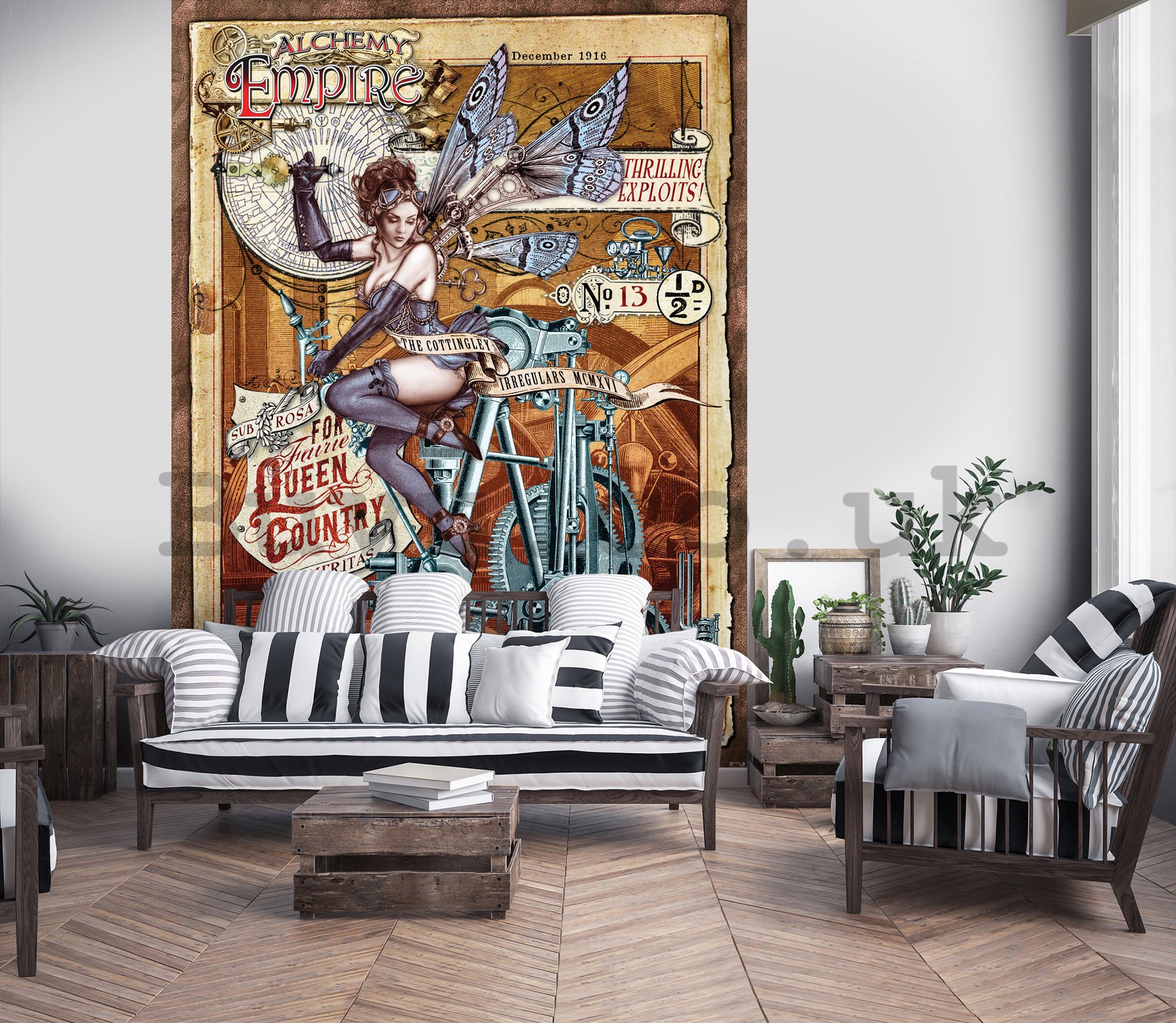 Wall mural: Queen Country - 254x184 cm