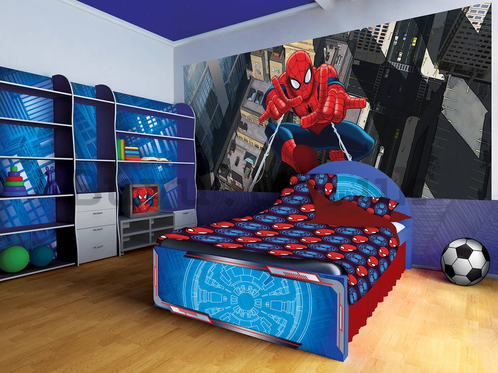Wall mural: Spiderman - 254x92cm