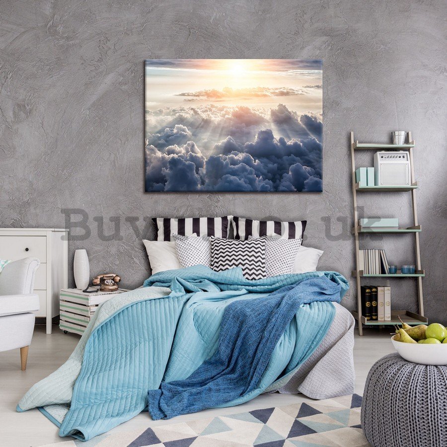Painting on canvas: Cloud - 75x100 cm