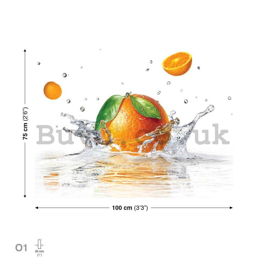 Painting on canvas: Oranges - 75x100 cm
