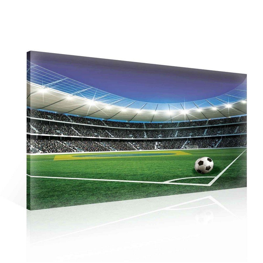 Painting on canvas: Football stadium (5) - 75x100 cm