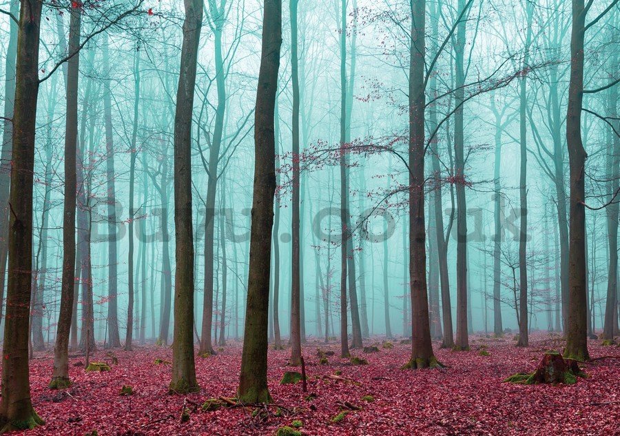 Painting on canvas: Fog in the Forest (3) - 75x100 cm