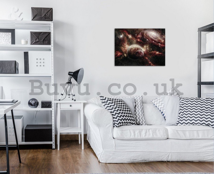 Painting on canvas: Space - 75x100 cm