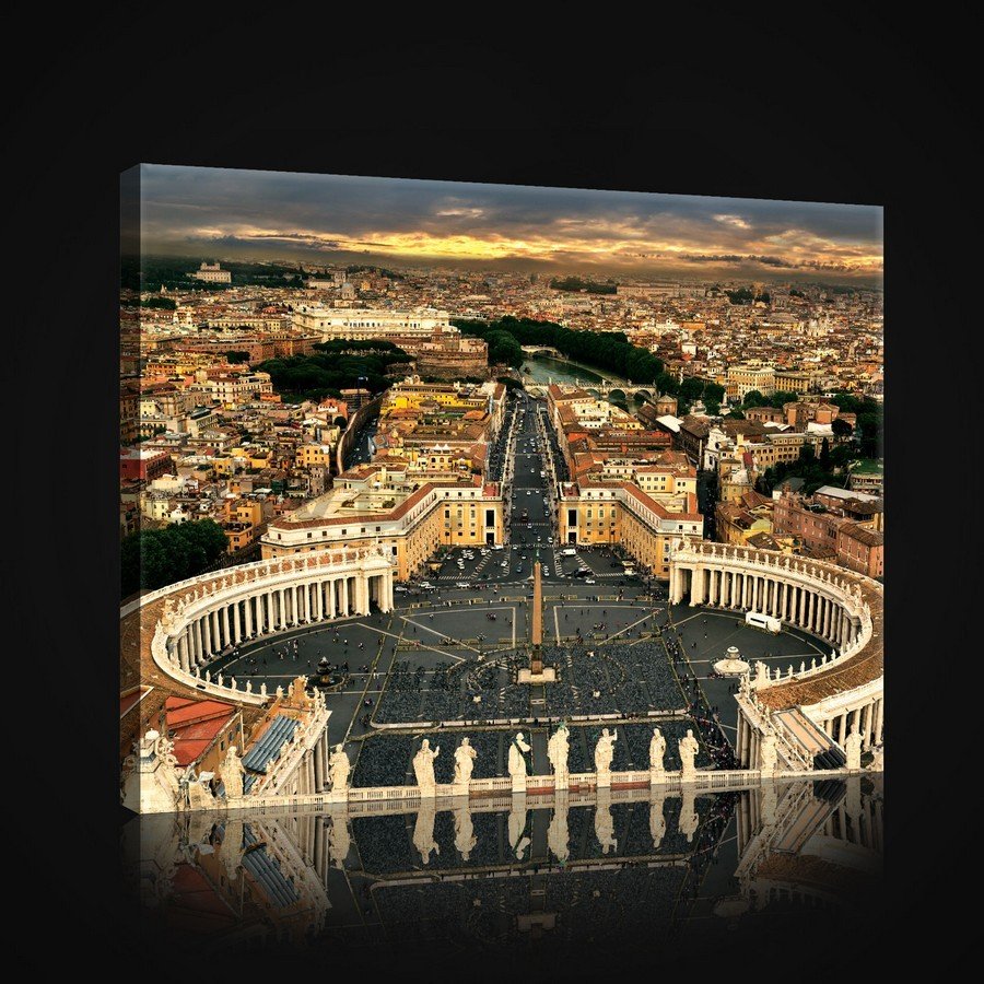 Painting on canvas: Vatican - 75x100 cm