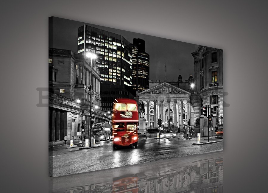 Painting on canvas: London - 75x100 cm