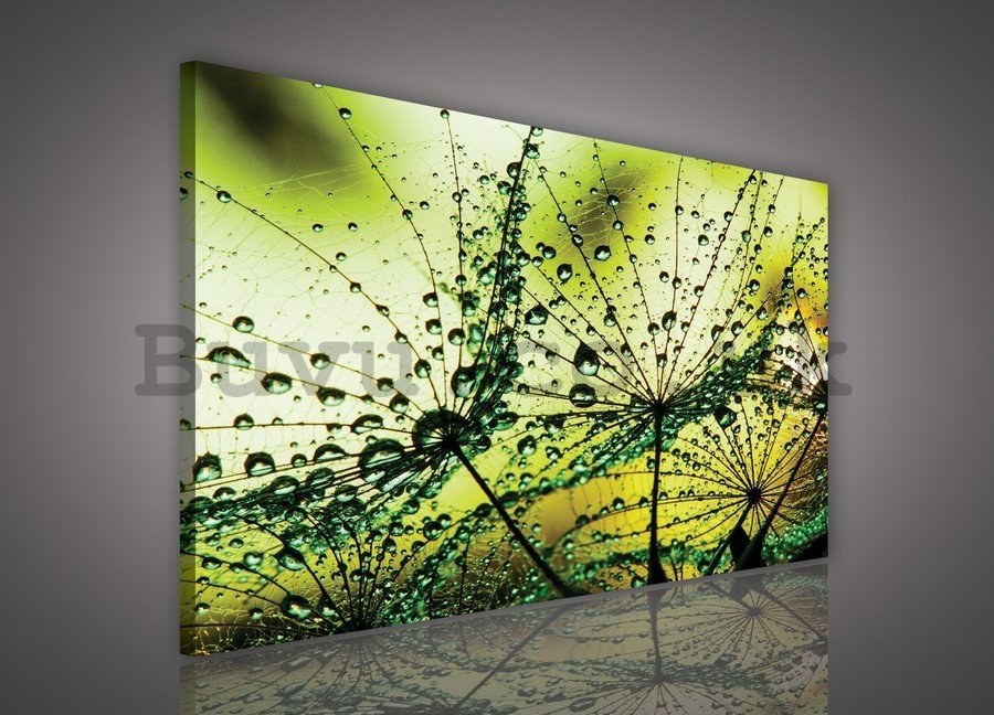 Painting on canvas: Rain drops (2) - 75x100 cm