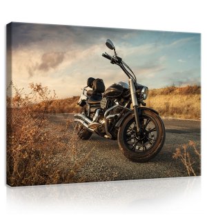 Painting on canvas: Motorbike (1) - 75x100 cm