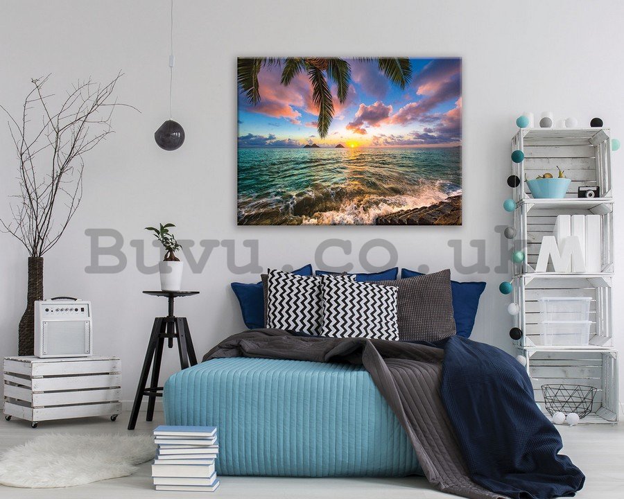 Painting on canvas: Tropical Paradise (3) - 75x100 cm