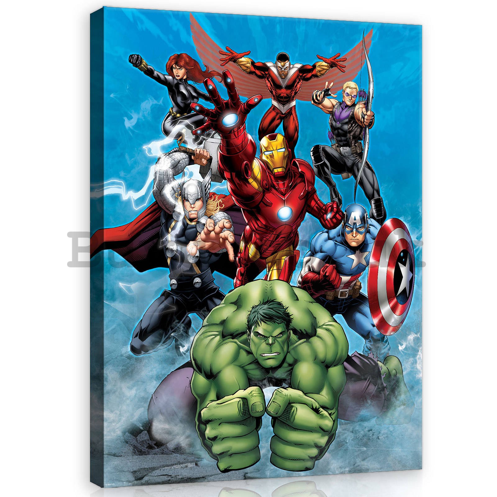 Painting on canvas: Avengers (1) - 75x100 cm