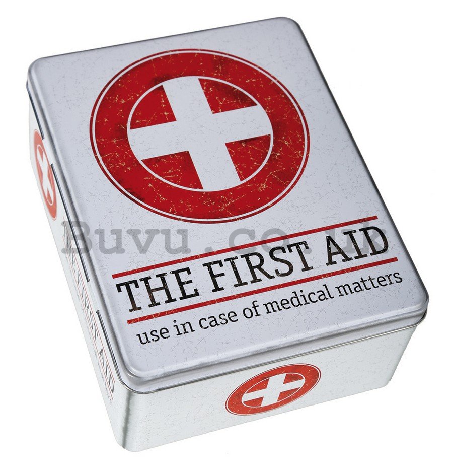 Tin box - First Aid (1)