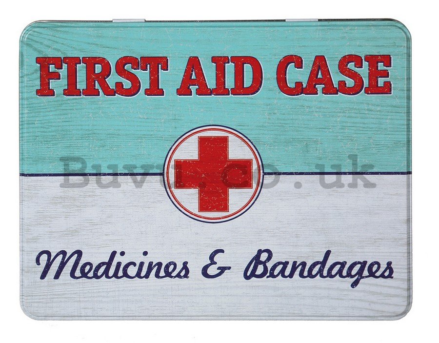 Tin box - First Aid (2)