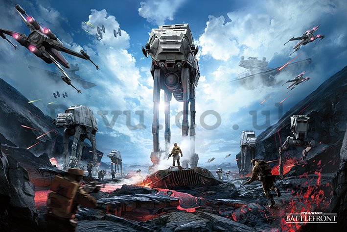 Poster - Star Wars Battlefront (War Zone) 