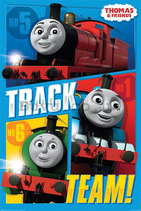 Poster - Thomas & Friends (Track Team) 