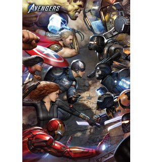 Poster - Avengers Gamerverse (Face Off)