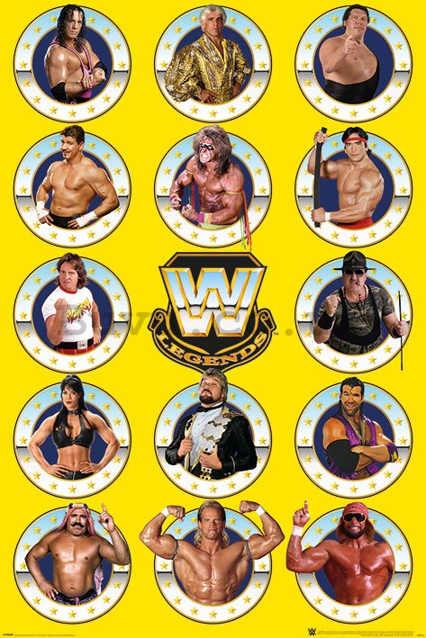 Poster - WWE (Legends Chrome)