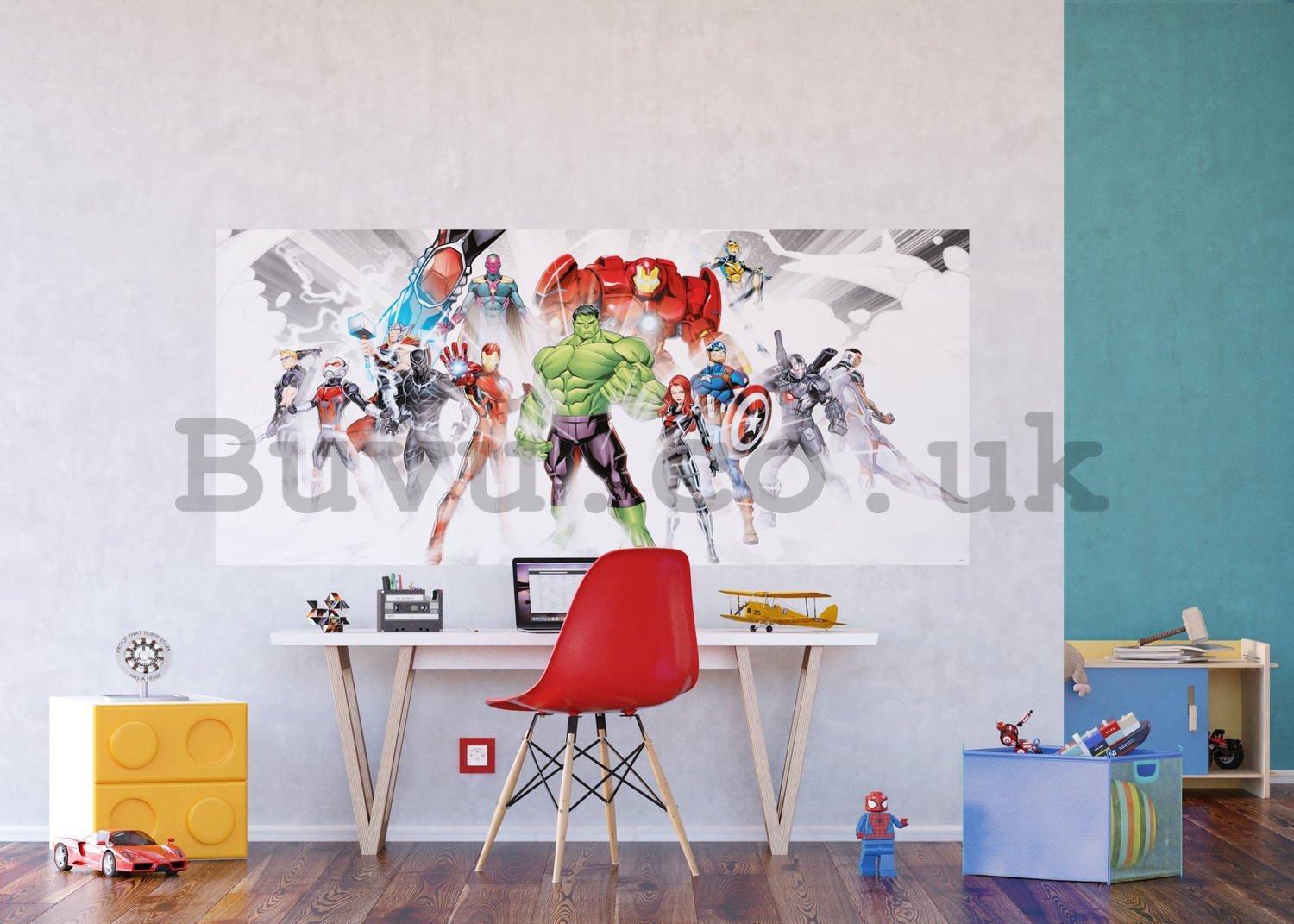 Wall mural vlies: Avengers (1) - 202x90 cm