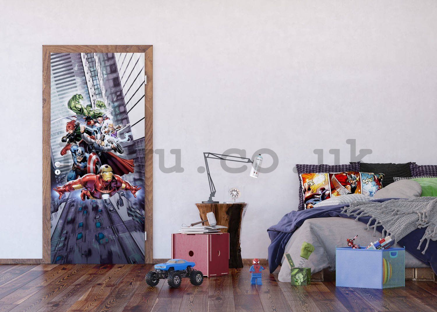 Wall mural vlies: Avengers (8) - 90x202 cm