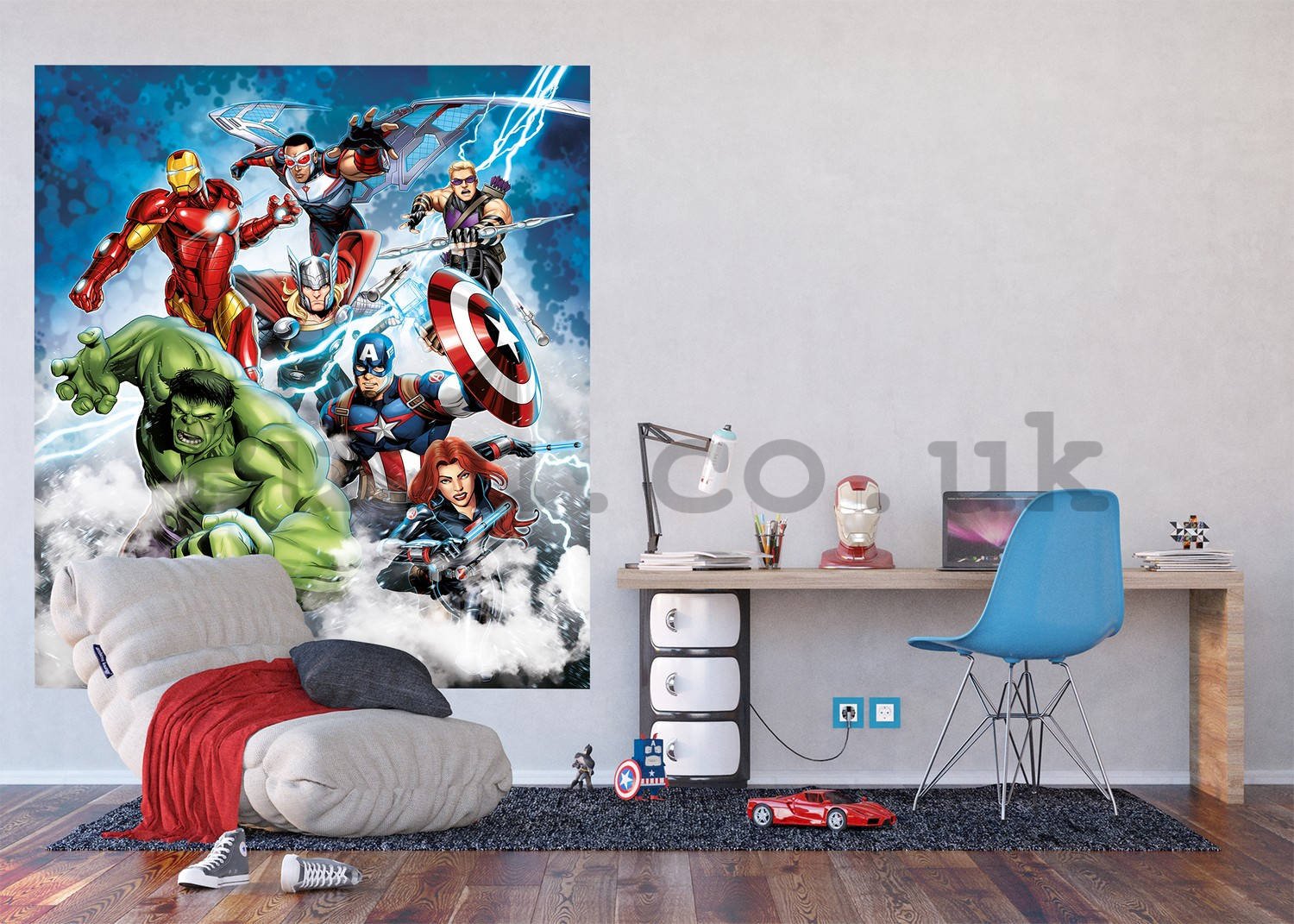 Wall mural vlies: Avengers (9) - 180x202 cm