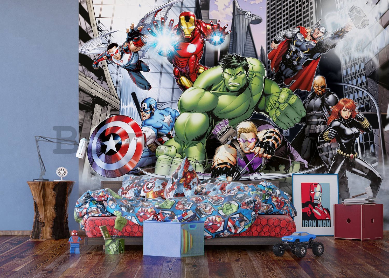 Wall mural vlies: Avengers (6) - 360x270 cm