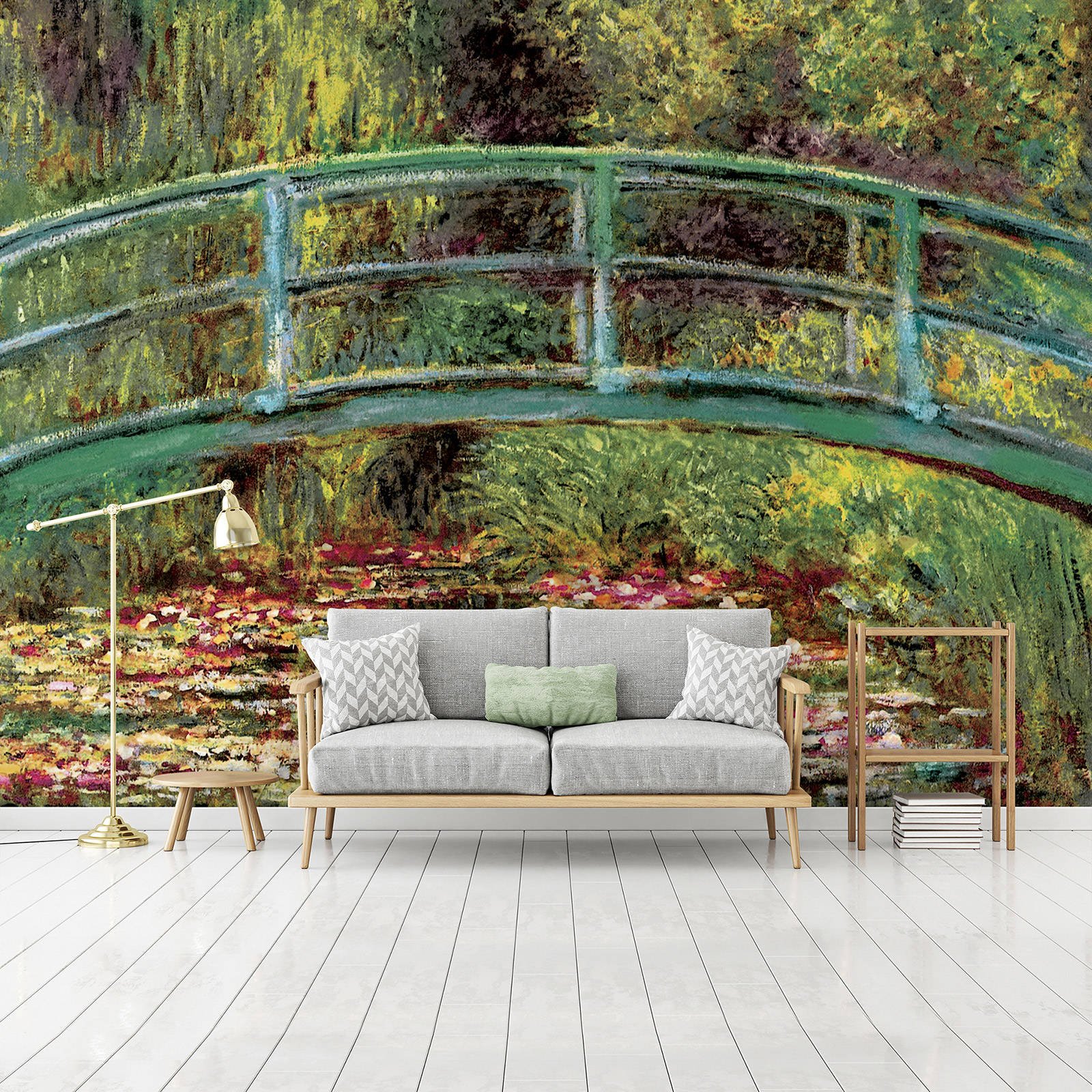 Vlies wall mural: Claude Monet, Pond with water lilies - 152,5x104 cm