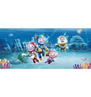 Wall mural vlies: PAW Patrol (Underwater) - 202x90 cm