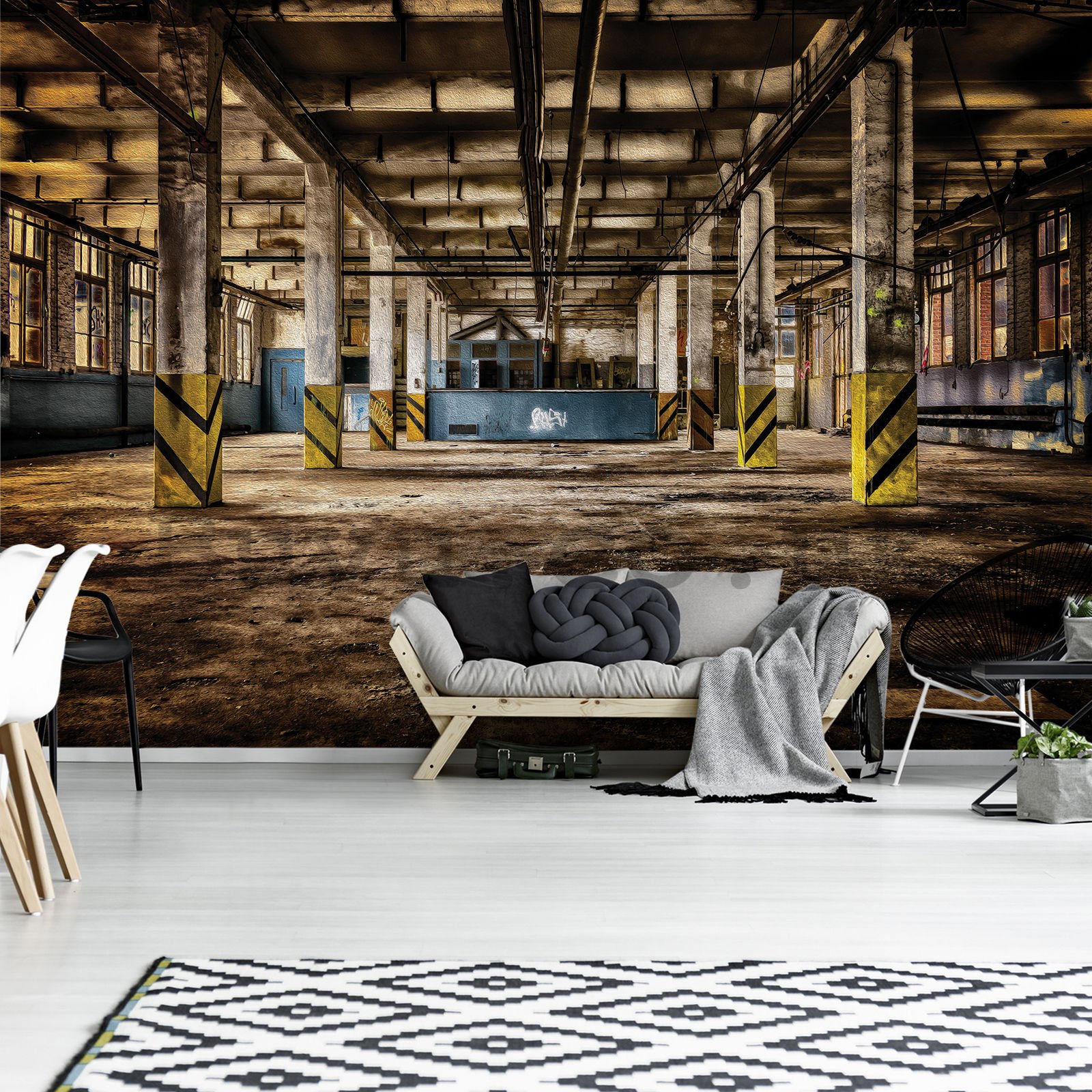 Wall Mural: Old warehouse - 368x254 cm