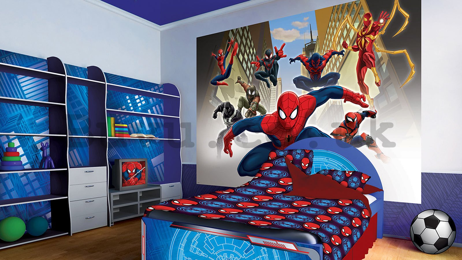 Wall Mural vlies: Spiderman (1) - 208x146 cm