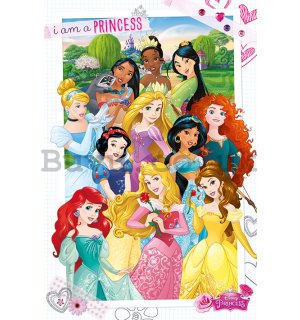 Poster - Disney Princess (I Am A Princess)